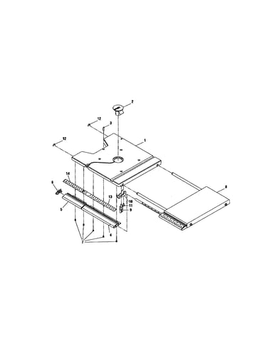 Table/scale/rail