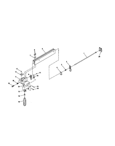 Cam/fence/handle/fence cover