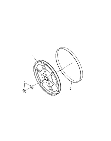 Upper wheel/tire wheel