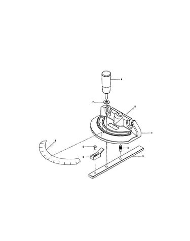 Miter gauge assembly