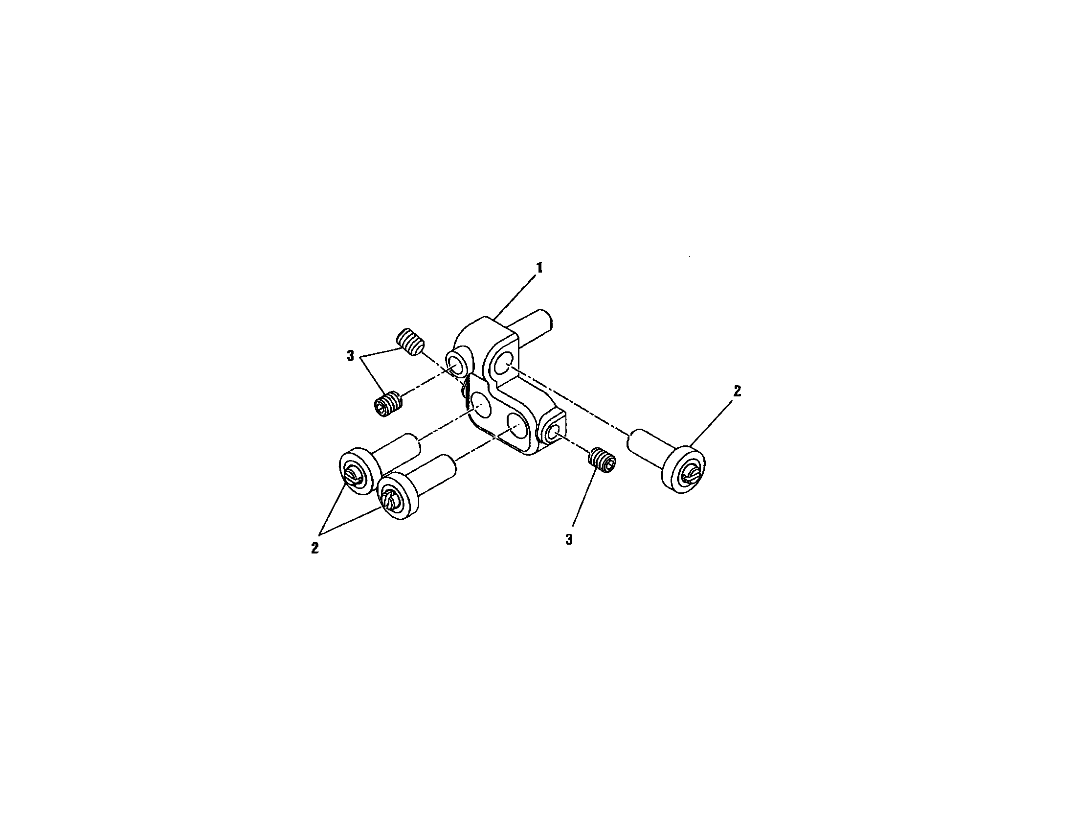 Support guide/bearing shaft