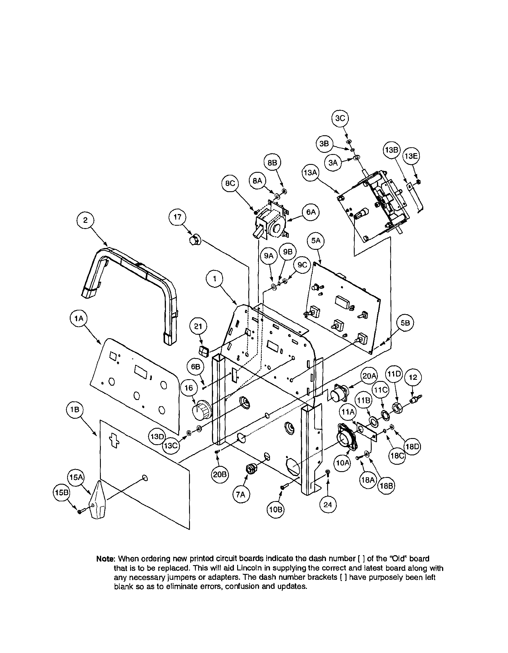 Case front assembly