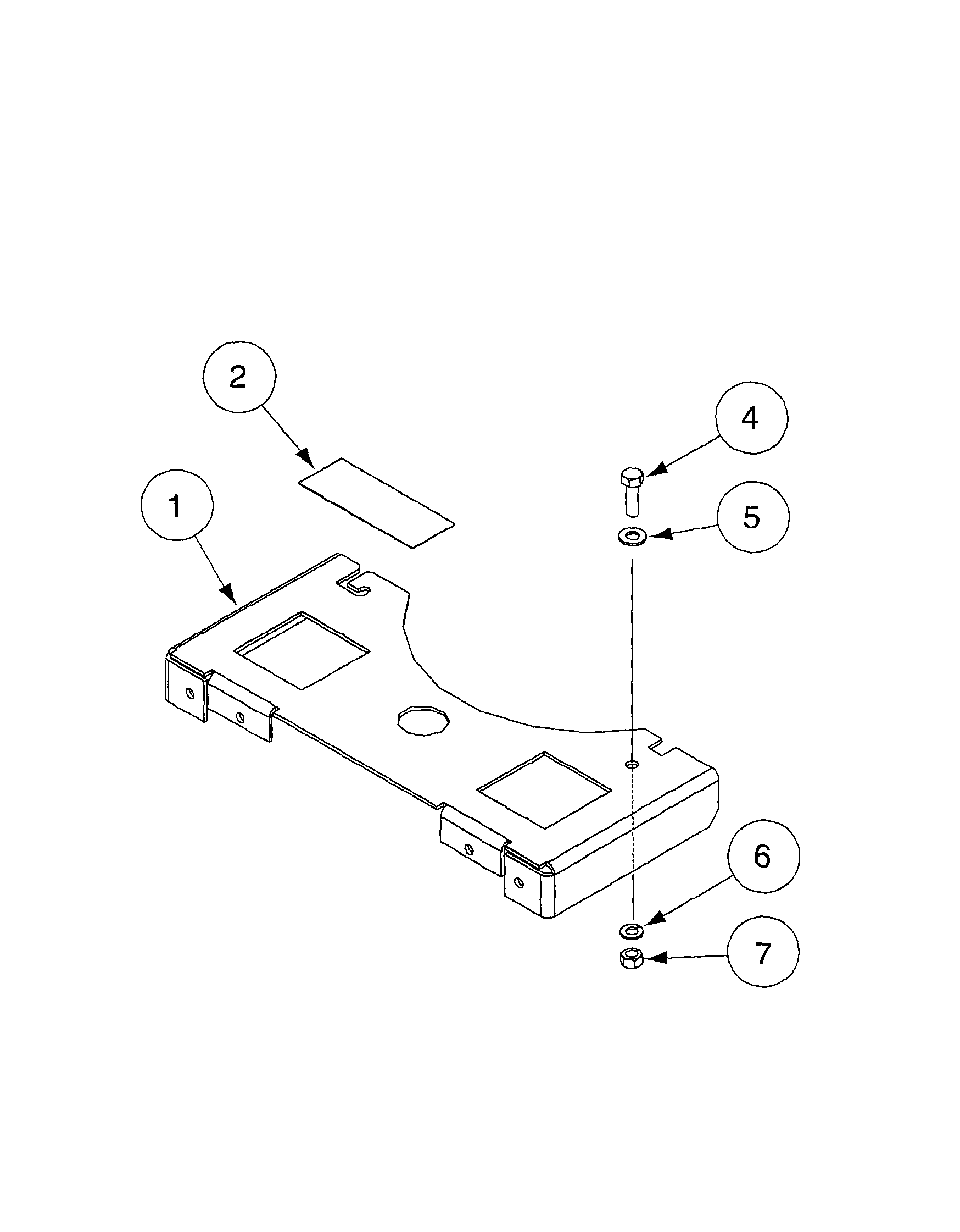 Upper cylinder support assembly