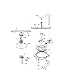 Motor/heater/spray arm