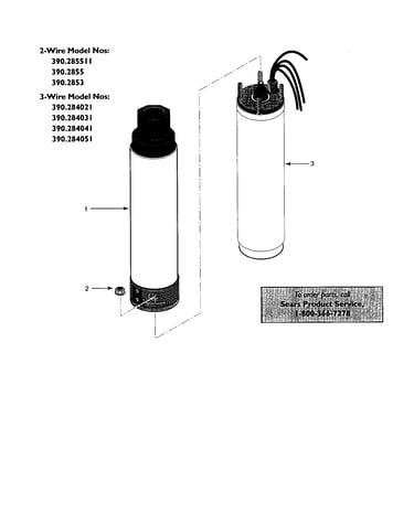 Liquid end assembly / motor