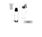 Craftsman 390284061 liquid end assembly/motor diagram