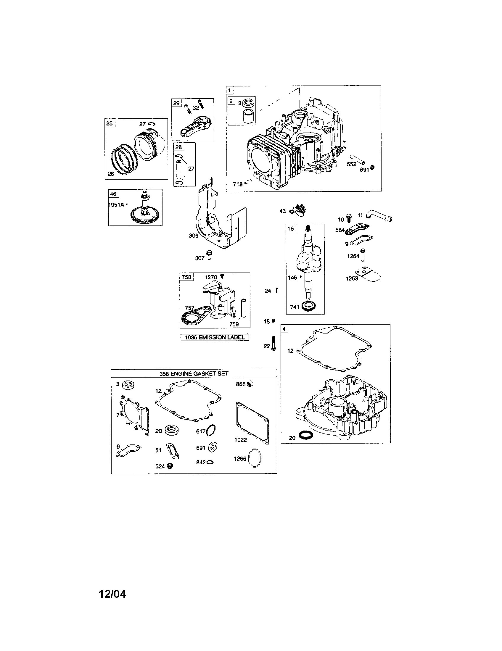 CYLINDER/CRANKSHAFT