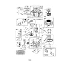 Briggs & Stratton 446677-0470-E1 cylinder/crankshaft diagram
