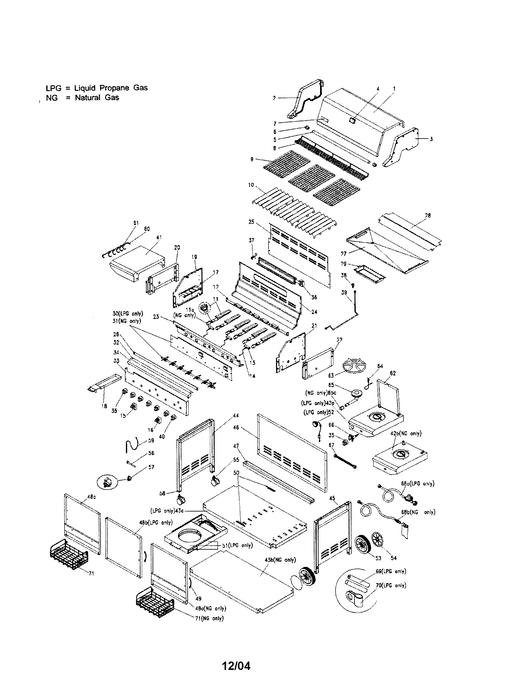 Gas grill