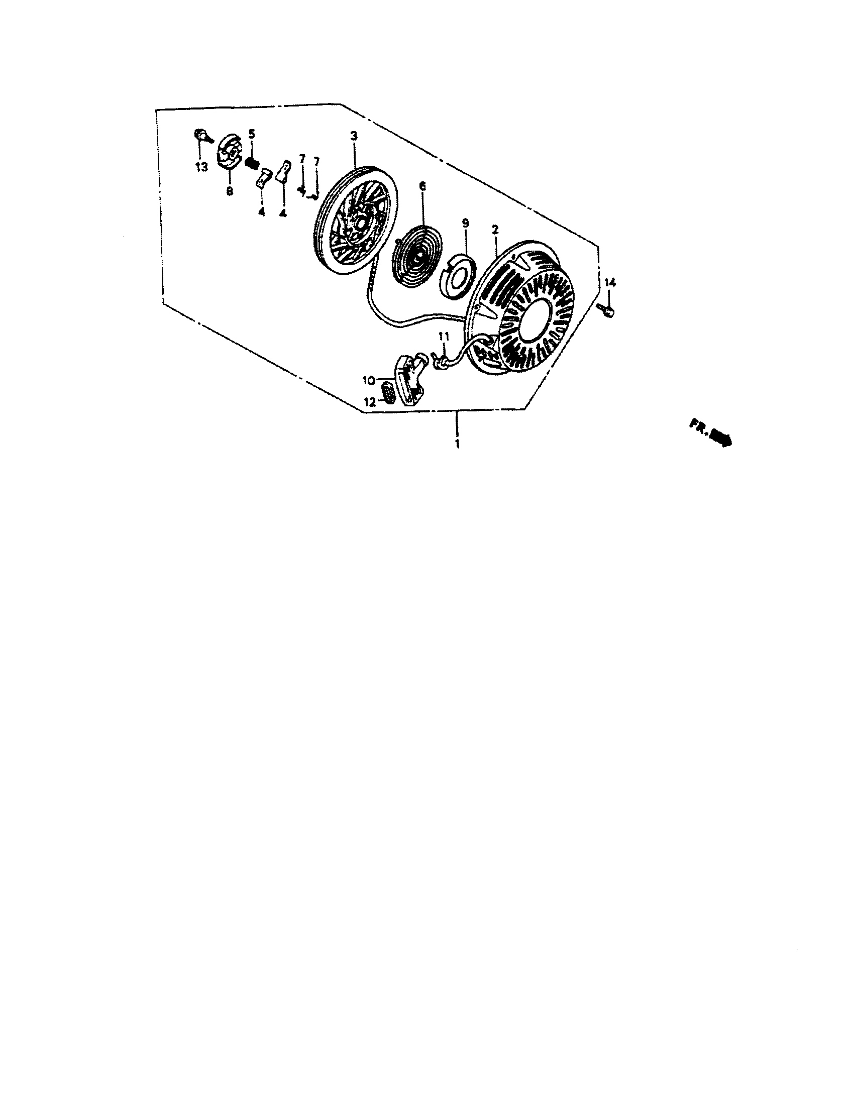 Recoil starter