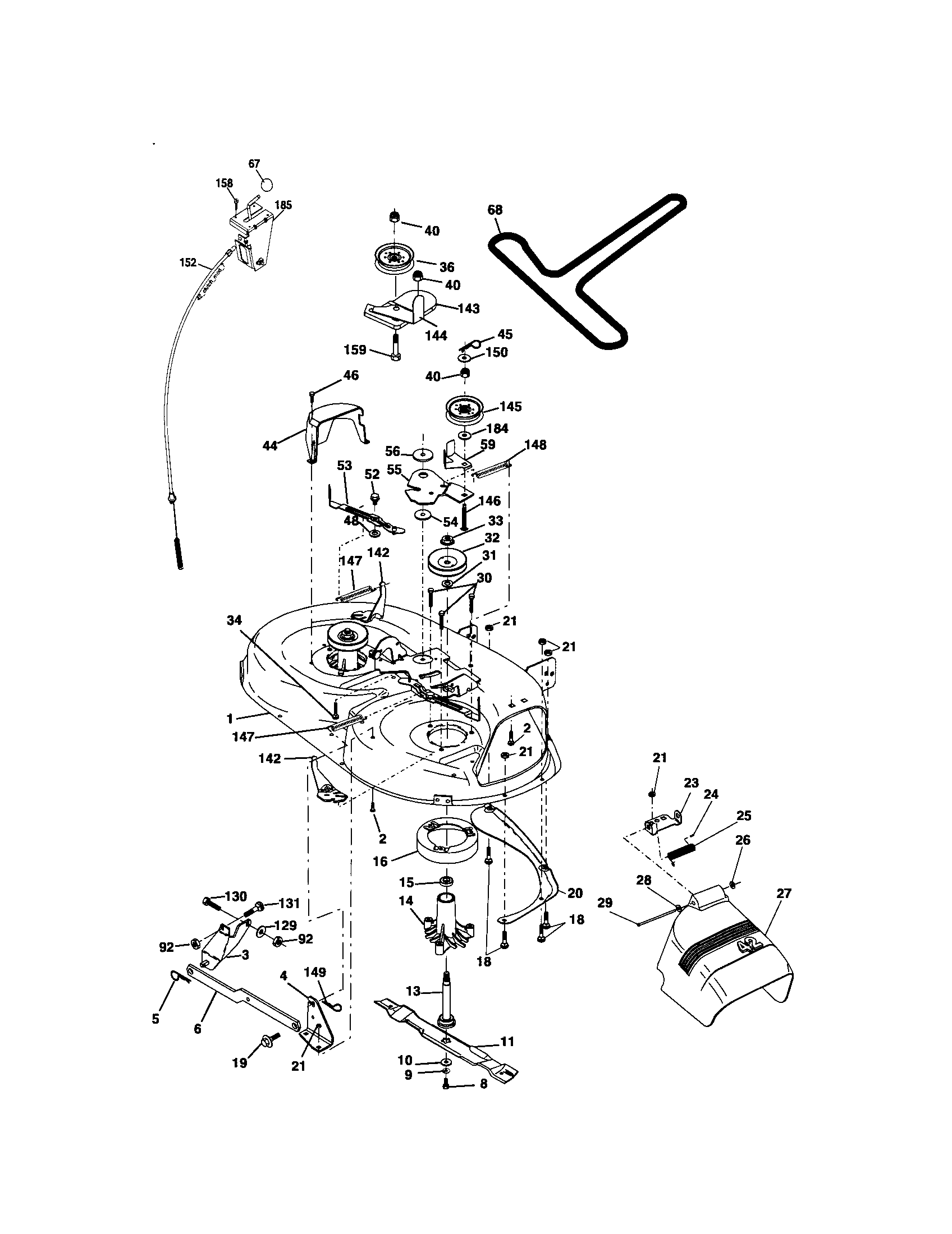 Mower deck
