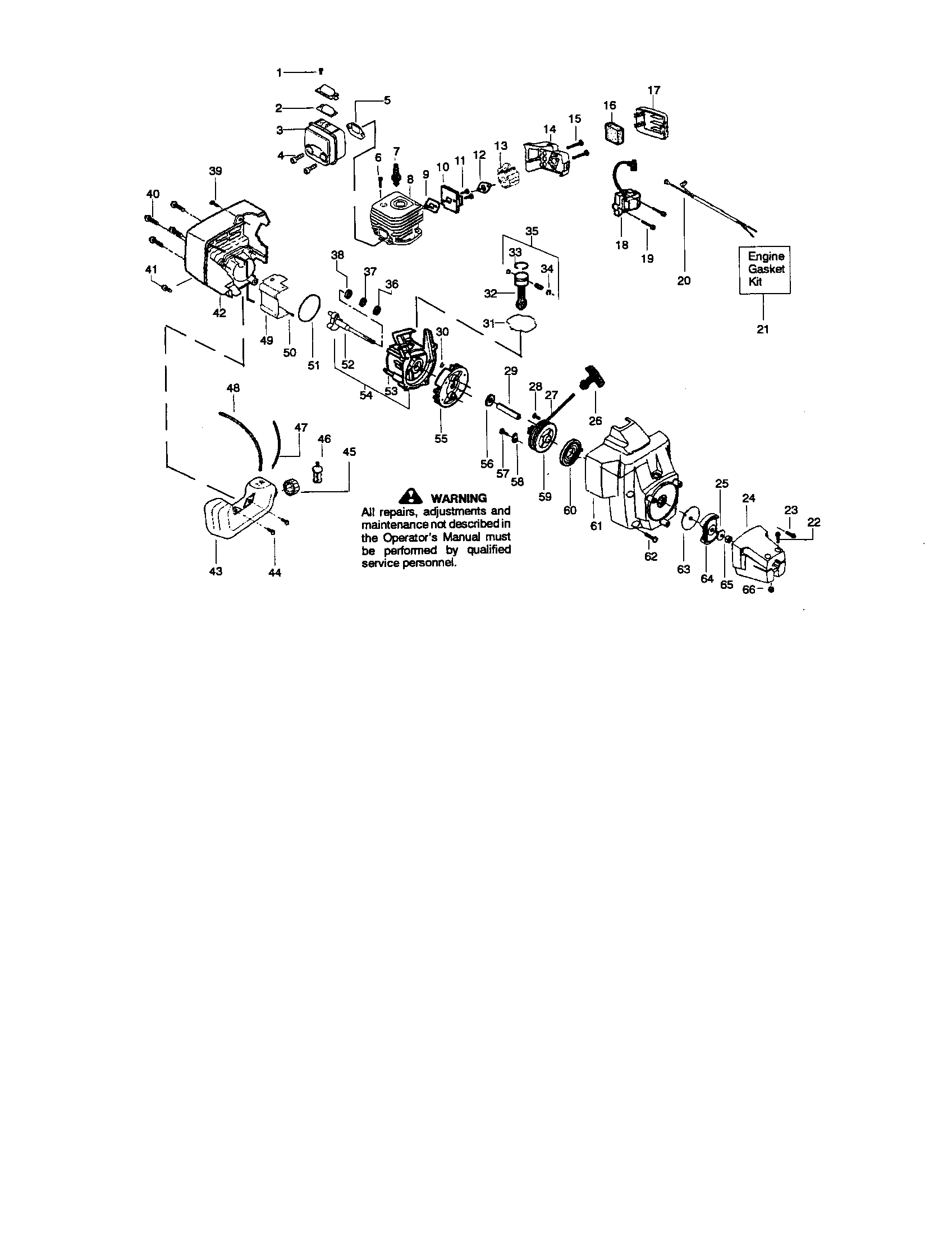 Cylinder/crankcase