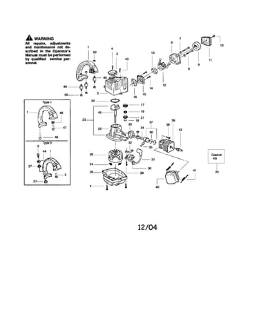 Cylinder/crankshaft