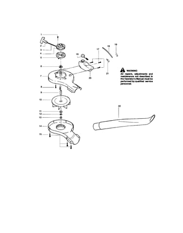 Starter/impeller/housing