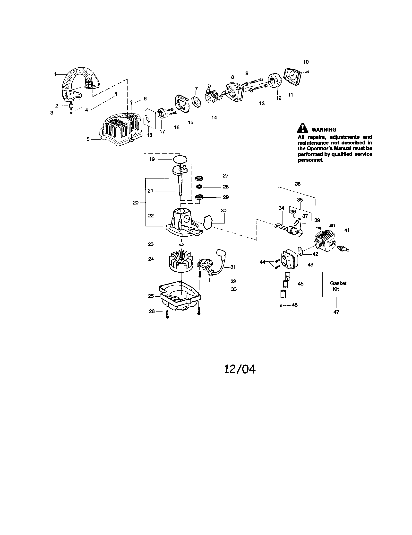 Cylinder/crankcase