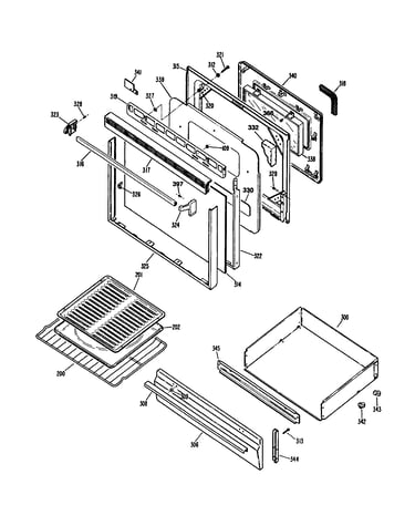Door and drawer