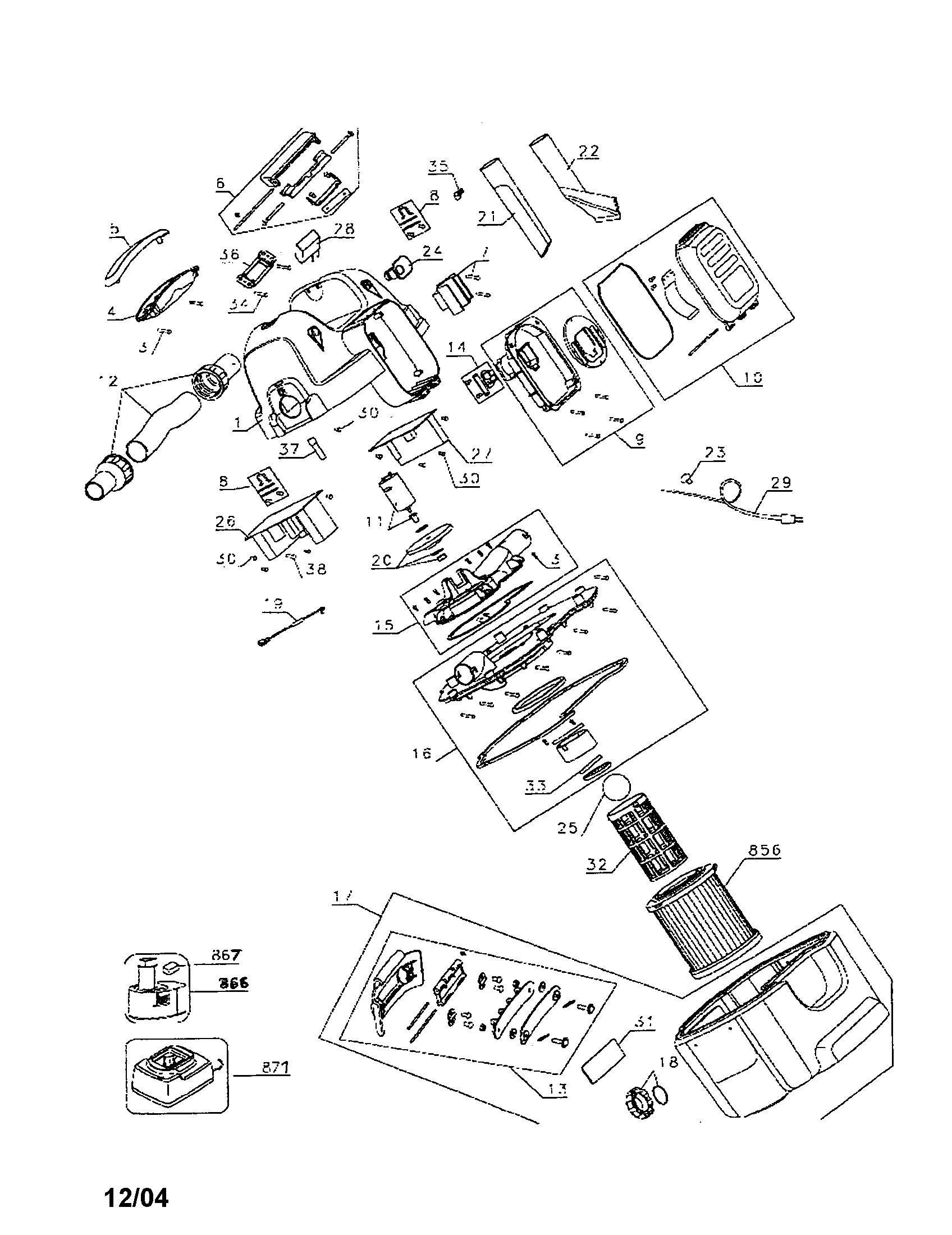 CDLS/CORDED VAC