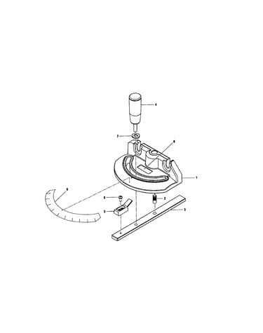 Miter gauge assembly