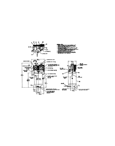 Pump/motor/tank-air