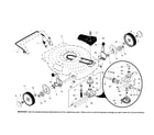 Craftsman 917379241 wheels/tires diagram