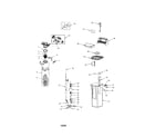 Whirlpool WHES40 brine valve body/seal diagram