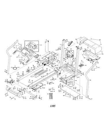 Treadmill assembly