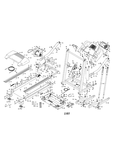 Treadmill assembly