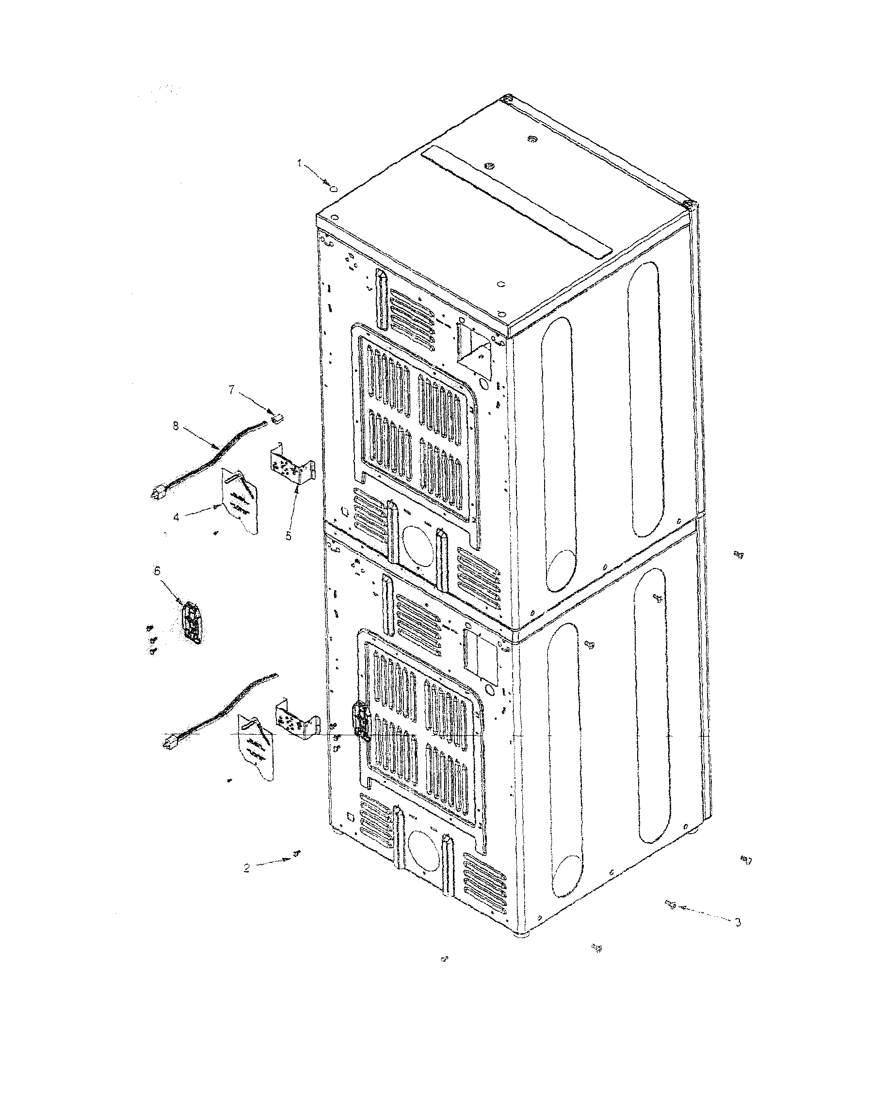 Cabinet rear