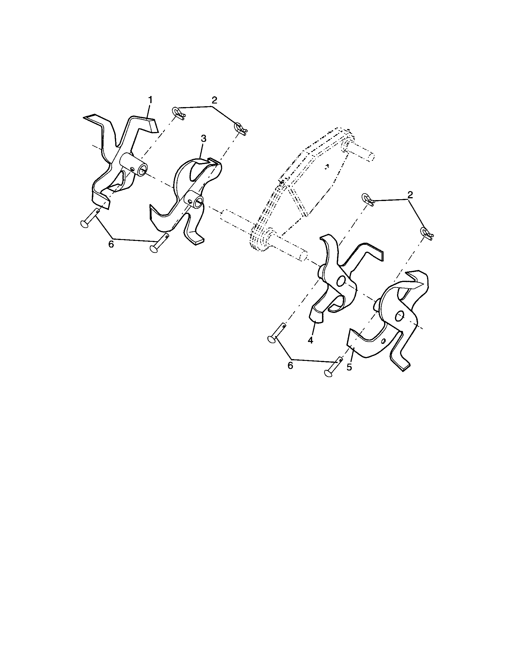 Tine assembly