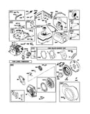 Blower-housing/starter-rewind