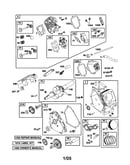 Cylinder/cylinder-head/crankshaft