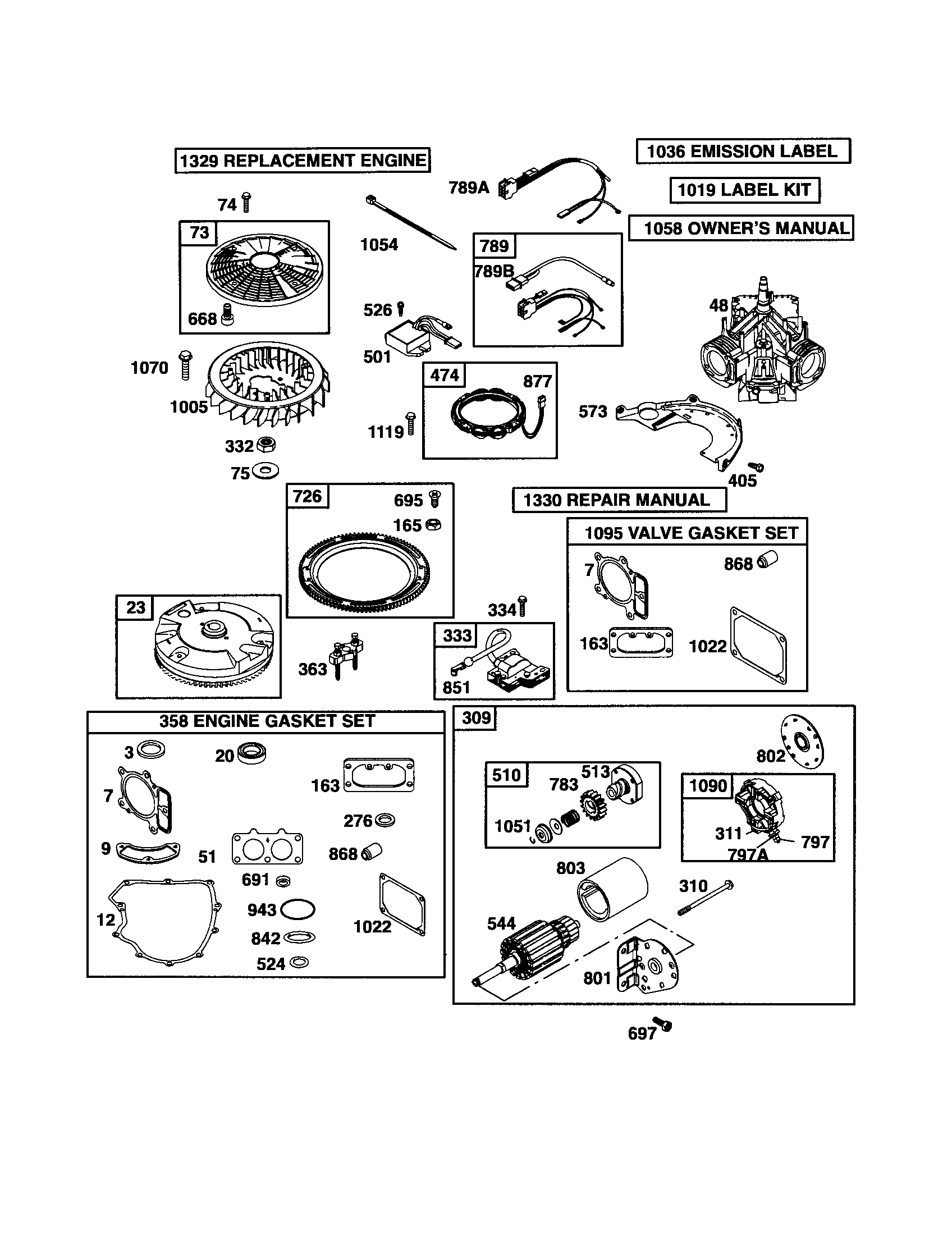 HOUSING-BLOWER/SHORT BLOCK