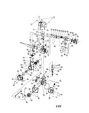 Cylinder/valve cover/cam gear