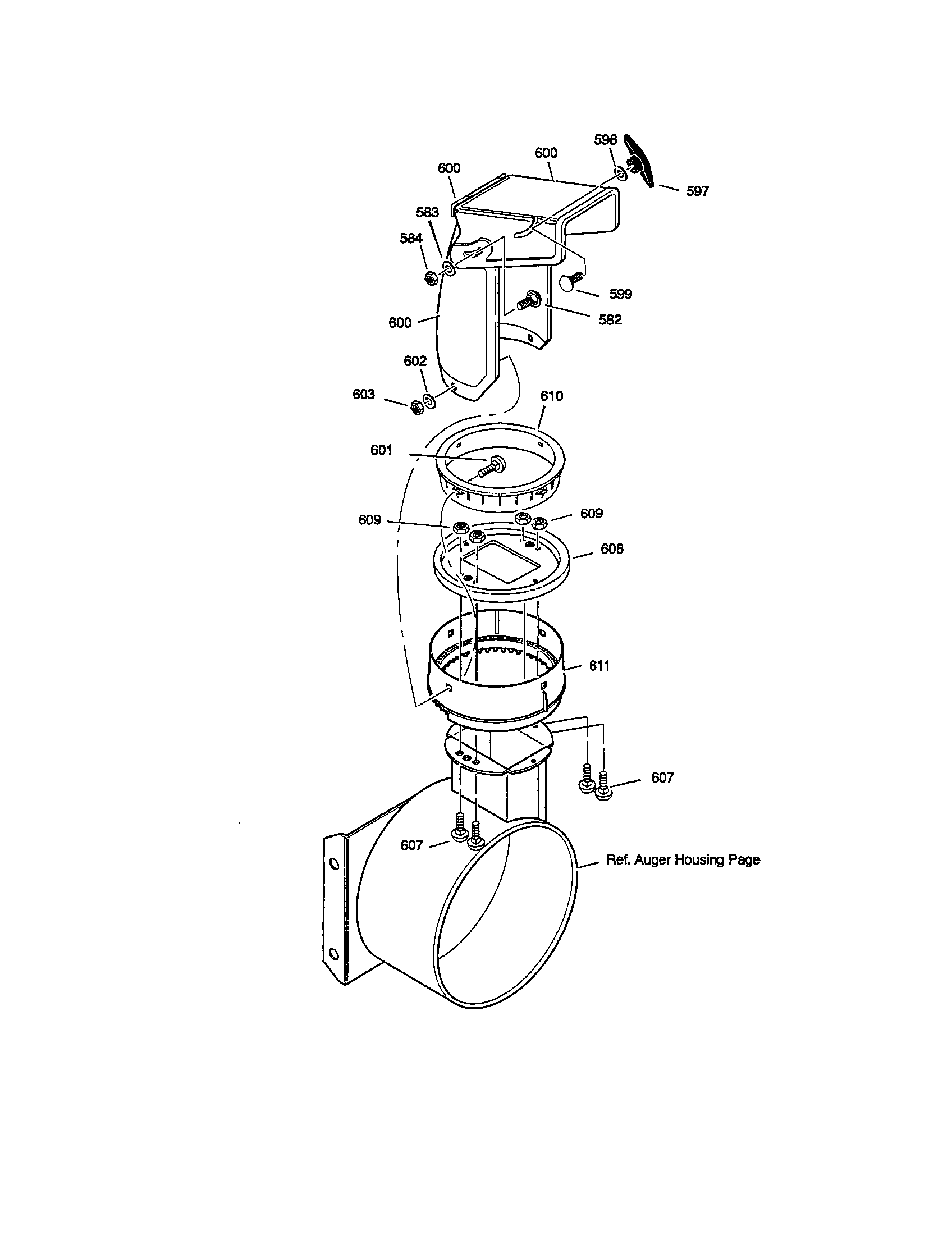 Discharge chute