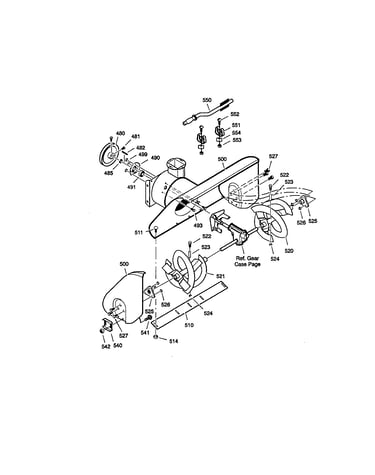 Auger housing