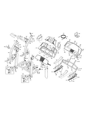 Console and rail assembly