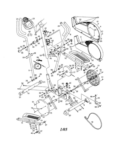 Console/sideshield/pedal