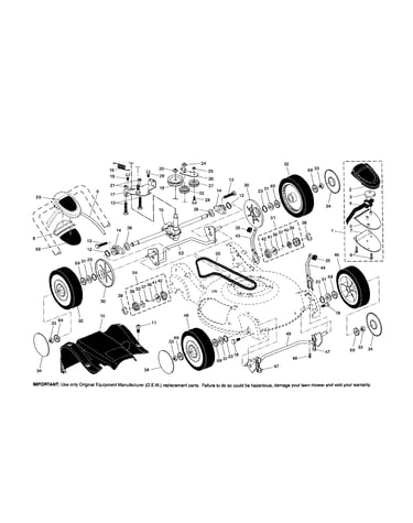 Wheels/tires/drive cover