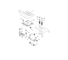 Craftsman 917276360 seat assembly diagram