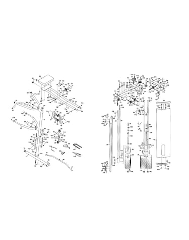 Upright bar/ front shroud