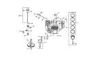 Kohler CV730-0044 crankcase diagram
