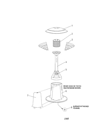 Patio heater