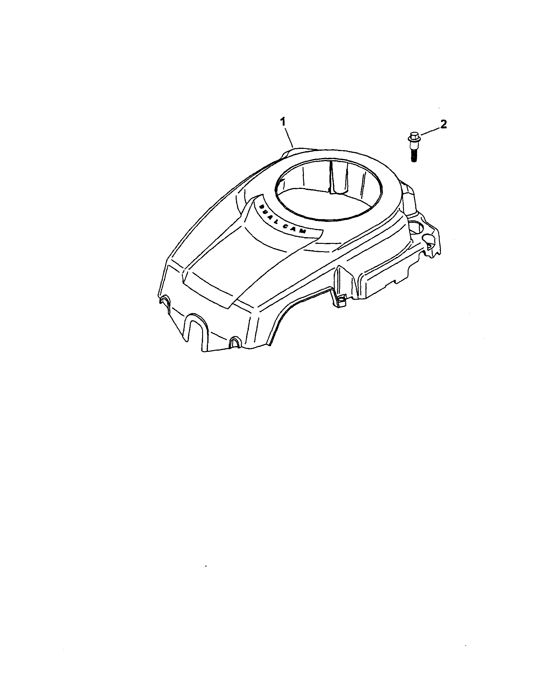 Blower housing and baffles