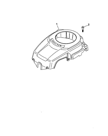 Blower housing and baffles
