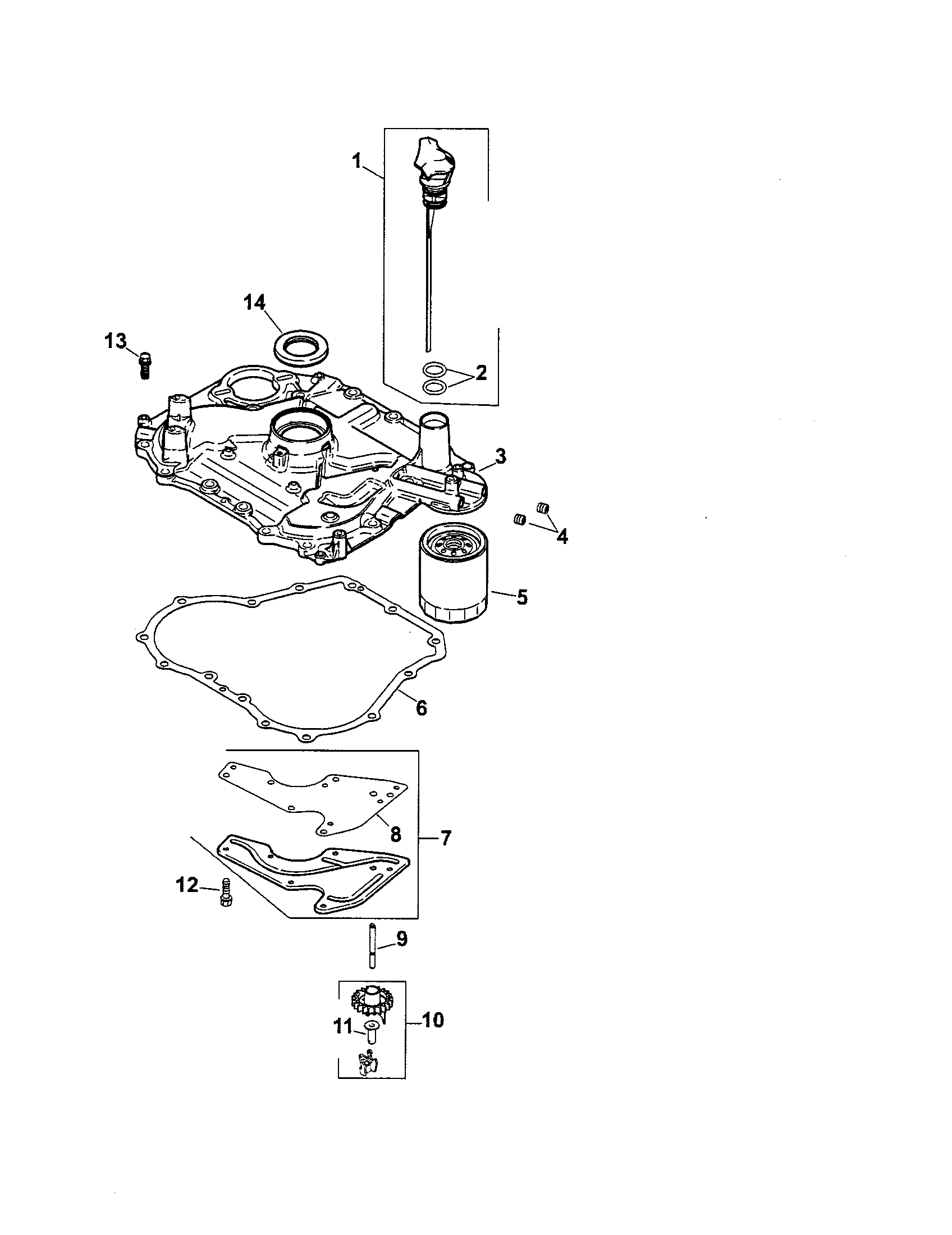 Oil pan/lubrication