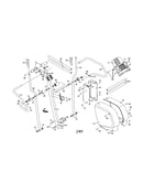 Upright bar/console/sideshields
