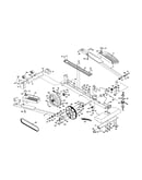Frame/pedals/flywheel