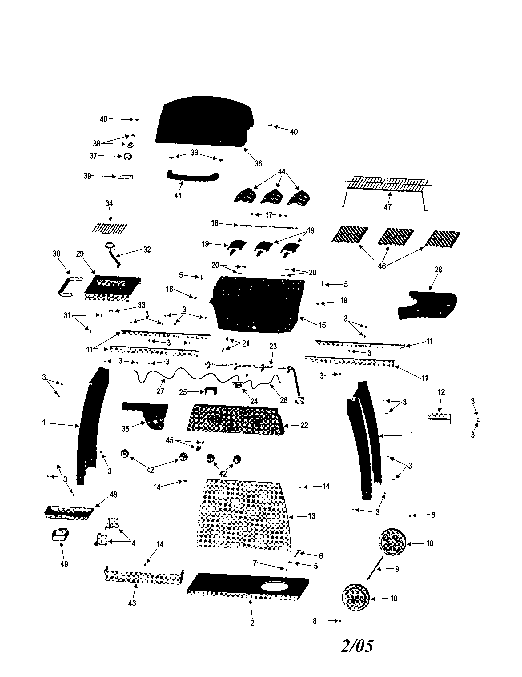 Grill assembly
