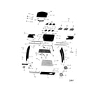 Kenmore 463351605 grill assembly diagram