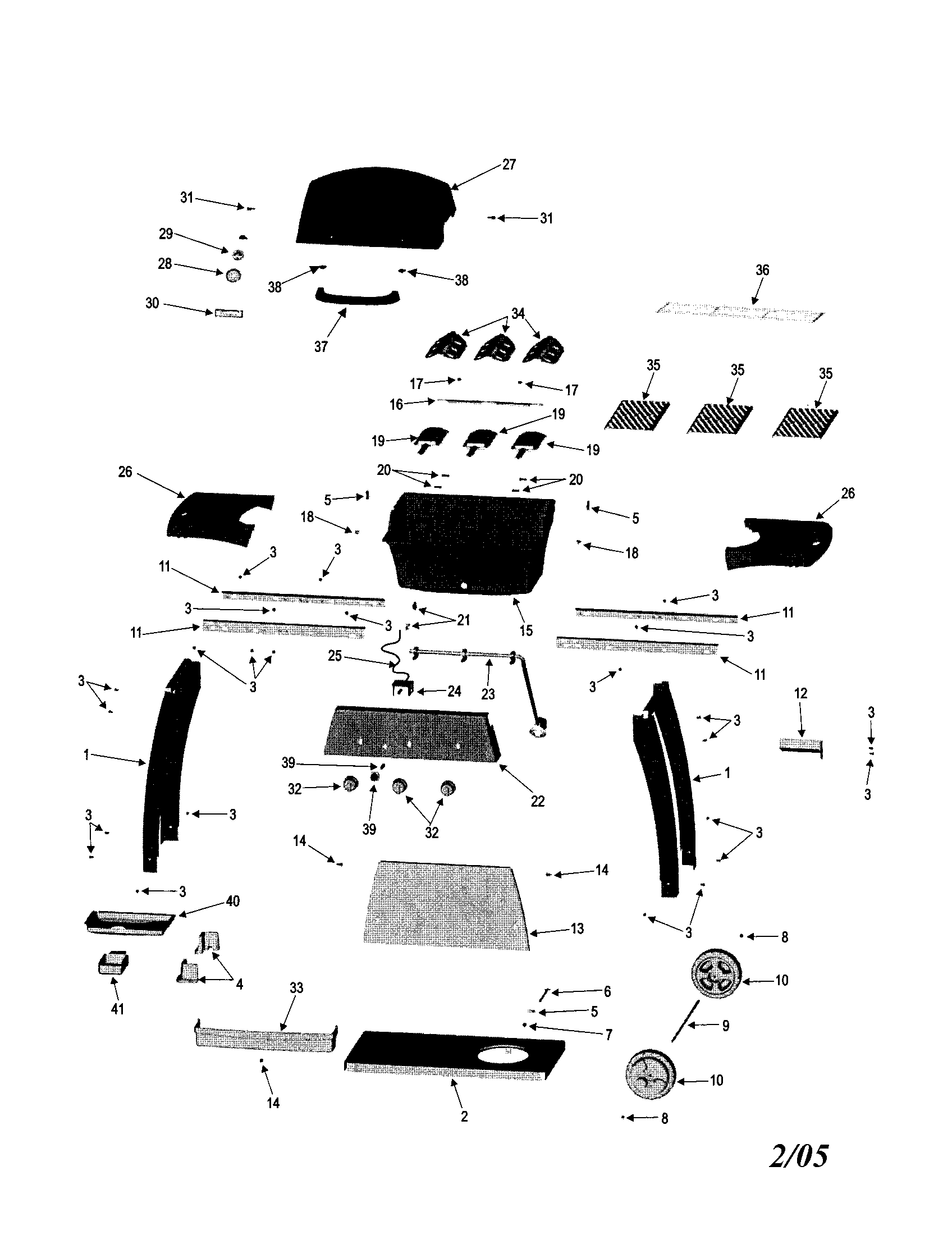 Grill assembly